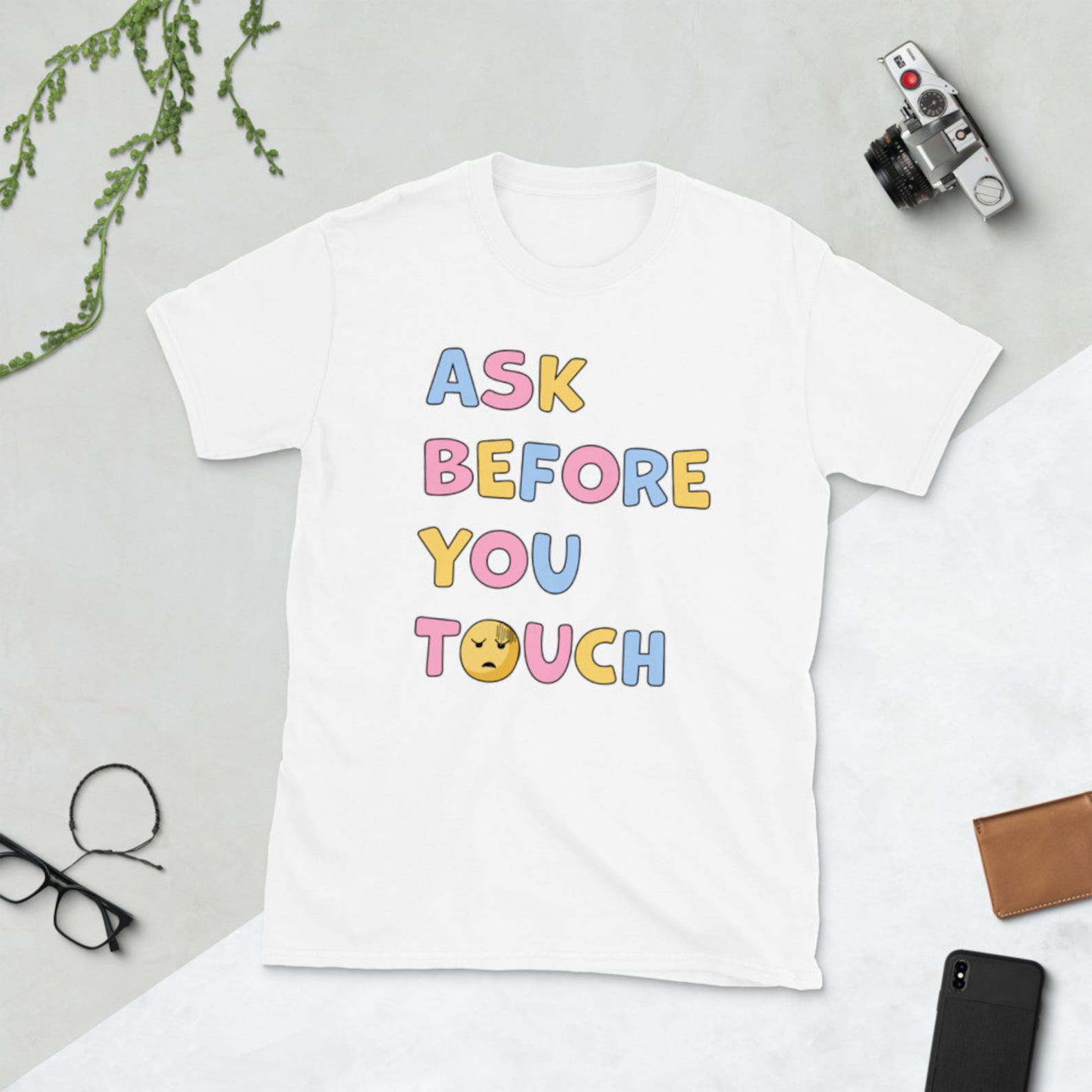 Ask Before You Touch T-shirt Autism Awareness Support Tee - Etsy