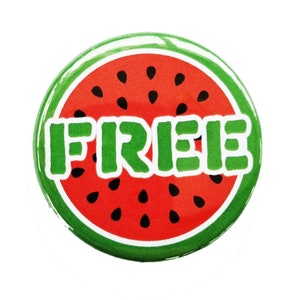 Free Palestine 38mm Badge
