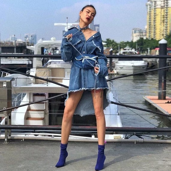long jean jacket canada
