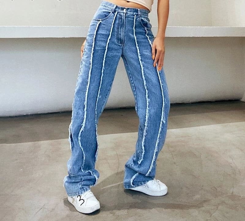 High Waisted Jeans Wide Leg Jeans Women 