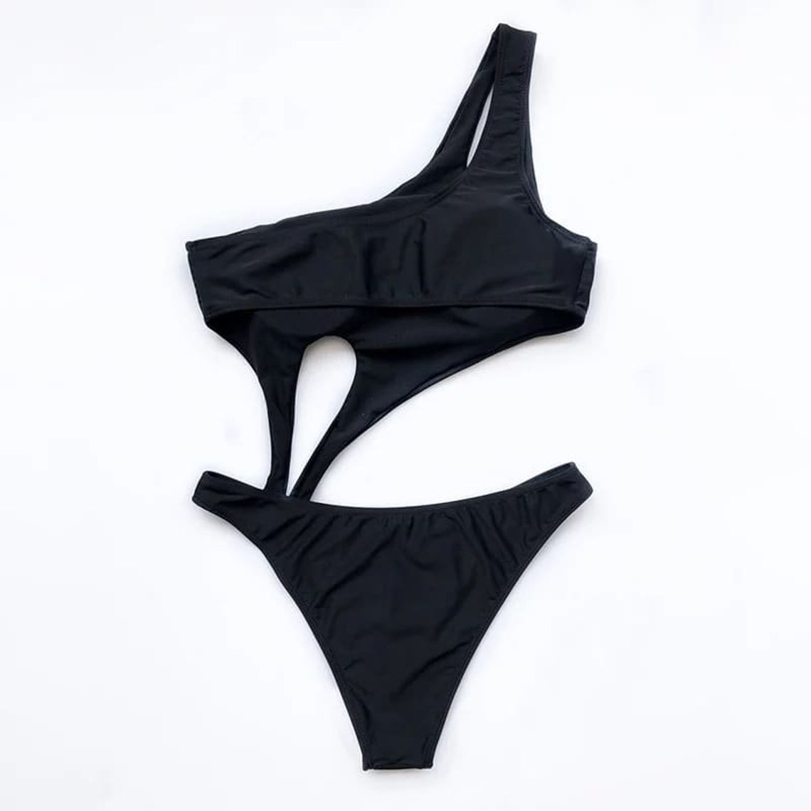 One piece swimsuit Extreme bikini Peekaboo bikini Retro | Etsy