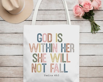 Glaube Einkaufstasche, inspirierende christliche Schrift