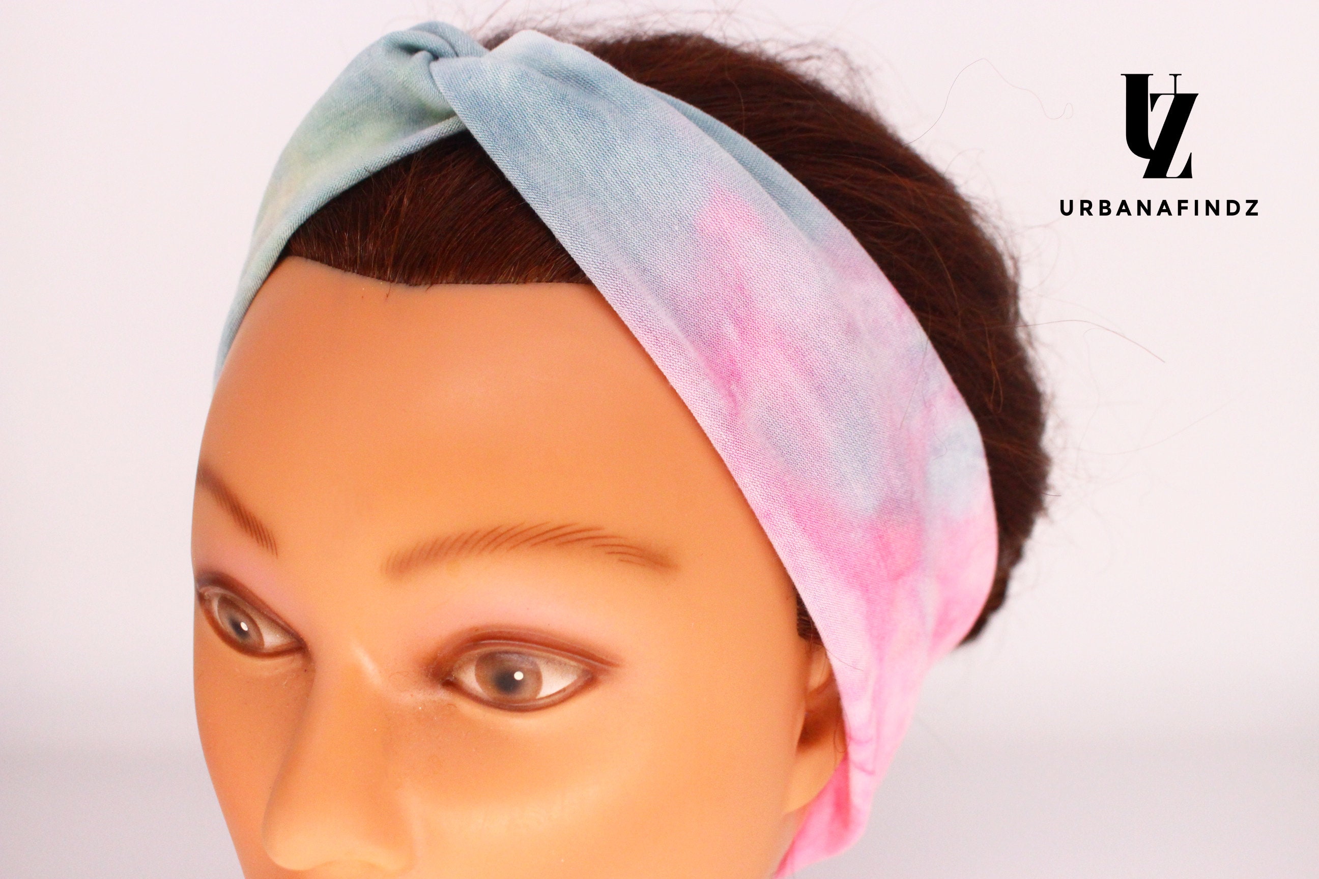 Tie Dye Headband Headband for Women Mommy and me Etsy