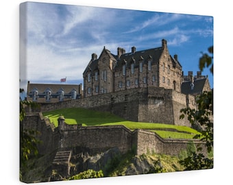 Edinburgh Castle Photography Print, Edinburgh Castle Home Decor, Scotland Famous Places, World Landmarks, Gift