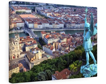 Lyon France Photography Print, Lyon Home Decor, Lyon City Photography, Europe Cities, Gift