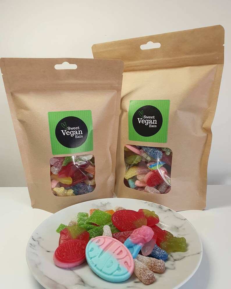 Fantastic Vegan Pick and Mix / Sweet Vegan Eats / Vegan Sweets Etsy