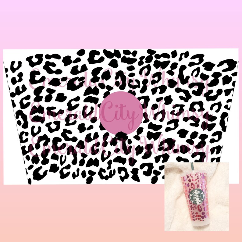 Cheetah Print SVG Cricut Cameo Digital Download Cut File Cup Etsy Denmark