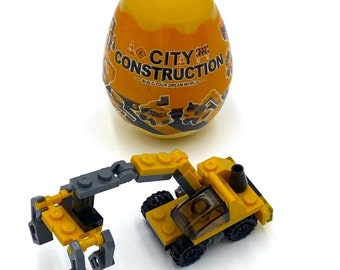 City Construction Building Brick Block Crane set 2 in 1