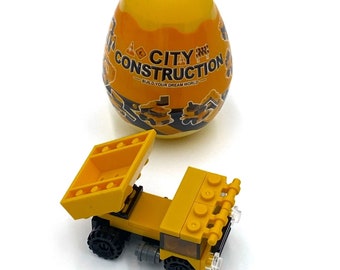 City Construction Building Brick Block Carrier Vehicle set 2 in 1