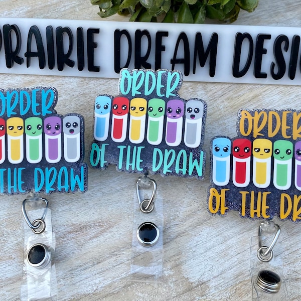 Order Lab Draw Badge Buddy Etsy