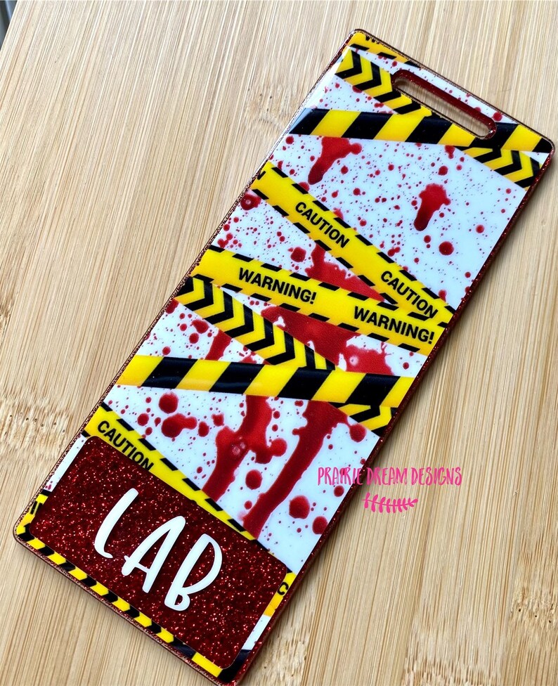 Lab Badge Buddy Forensic Science MLT MLS Phlebotomist Lab Etsy