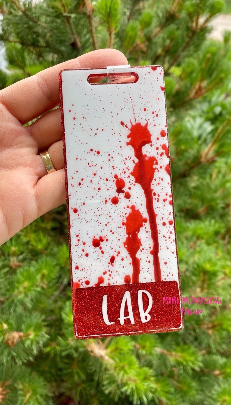 Lab Badge Buddy MLT MLS Phlebotomist Lab Week Gift Etsy