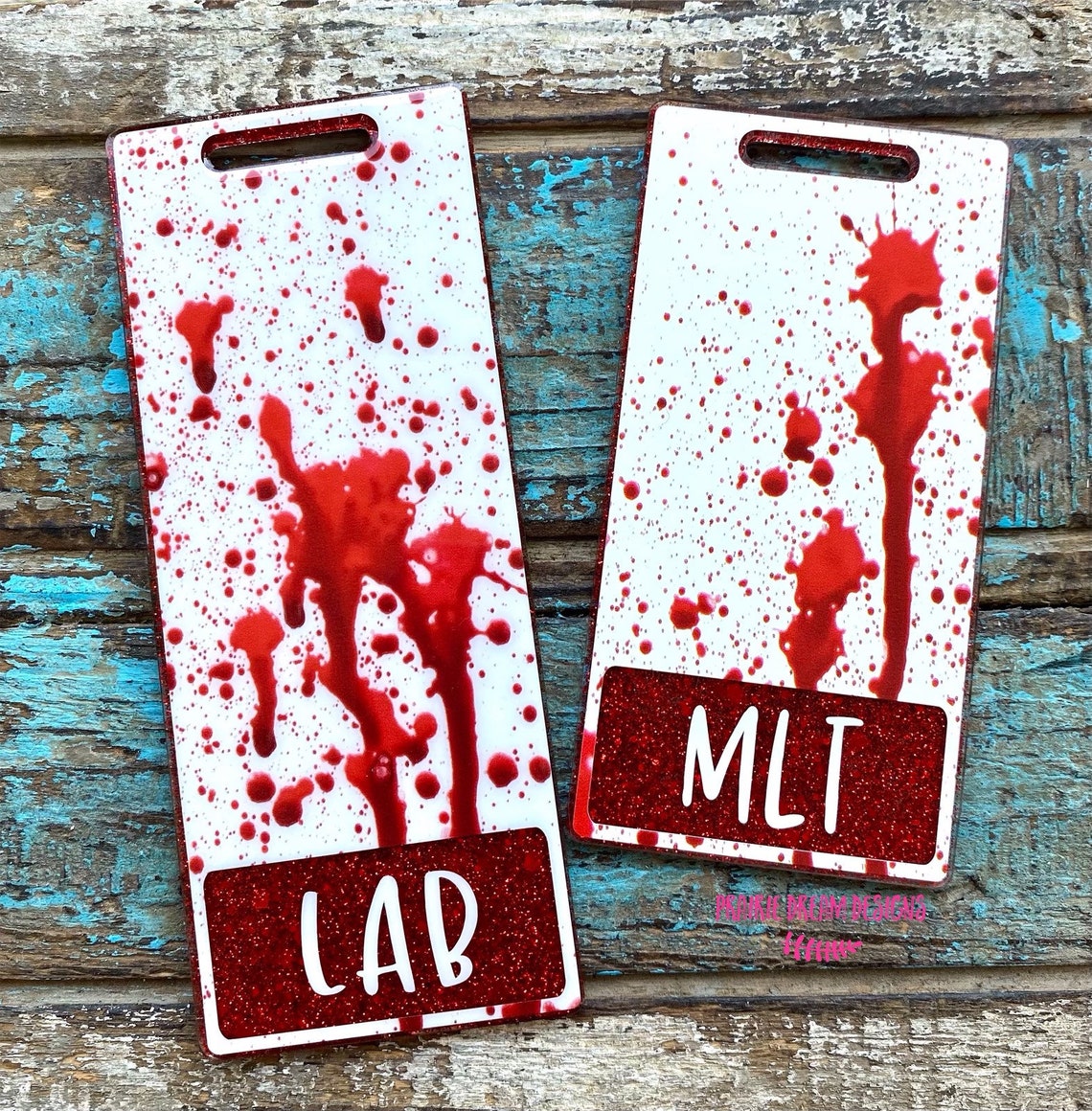 Lab Badge Buddy MLT MLS Phlebotomist Lab Week Gift Etsy