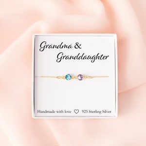 Bracelet Grand Mere Et Petite Fille Cadeau Pour Grand Mere Etsy Canada