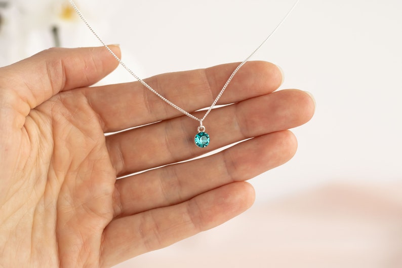 Birthday Gift For Mum Mother November Birthstone Necklace Gift For Mum Mother Birthday Necklace