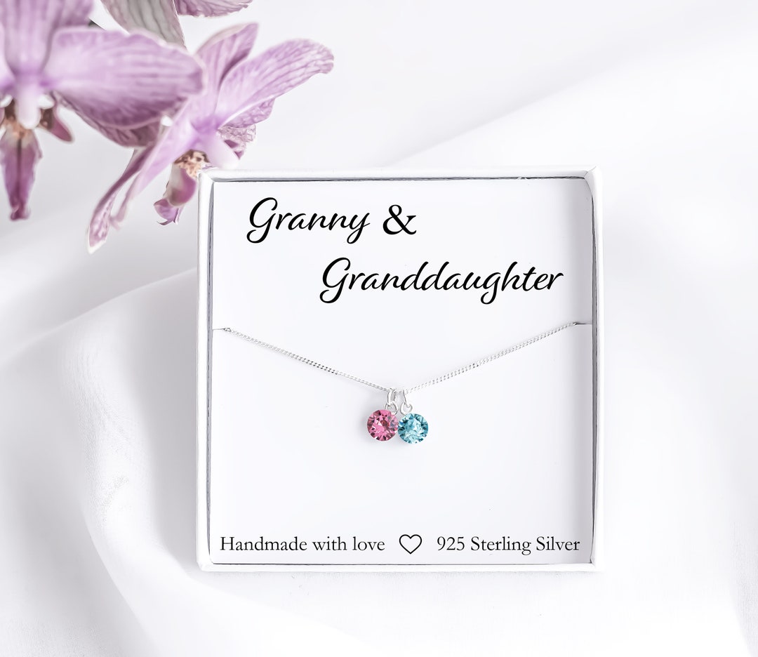 Granny Granddaughter Necklace, Granny Granddaughter Gift, Gift