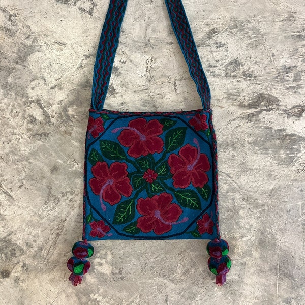 Huichol bag - Handmade in Mexico