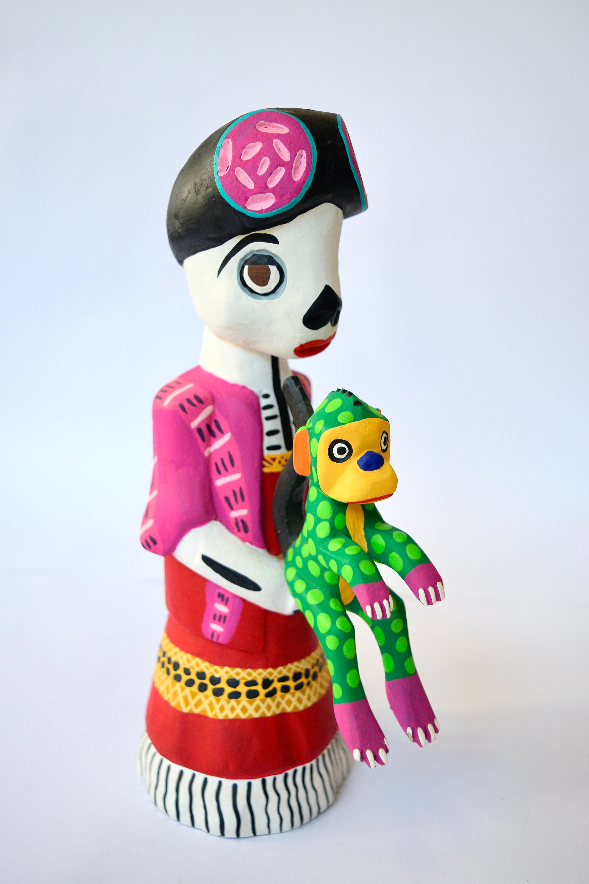 Frida Con El Chango Alebrije by Armando Jimenez and Antonia - Etsy