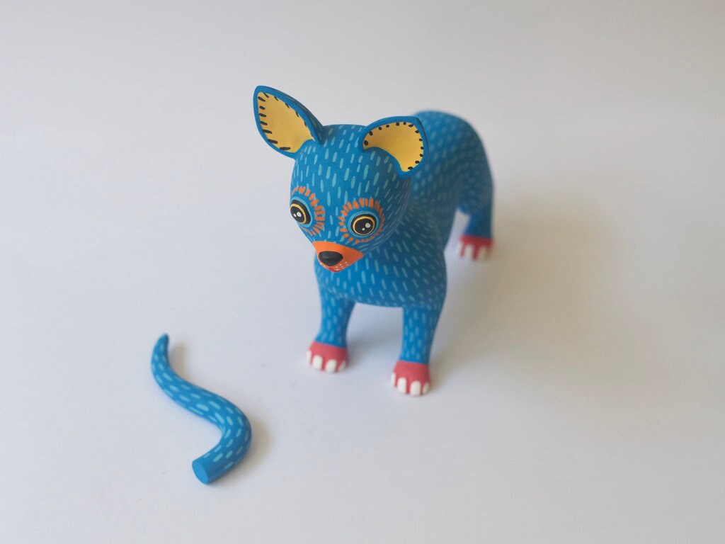 彫刻 Chicchi BlueBirdChicchi Chicci Urushi Blue L (CCB-L) – CIBONE O'TE