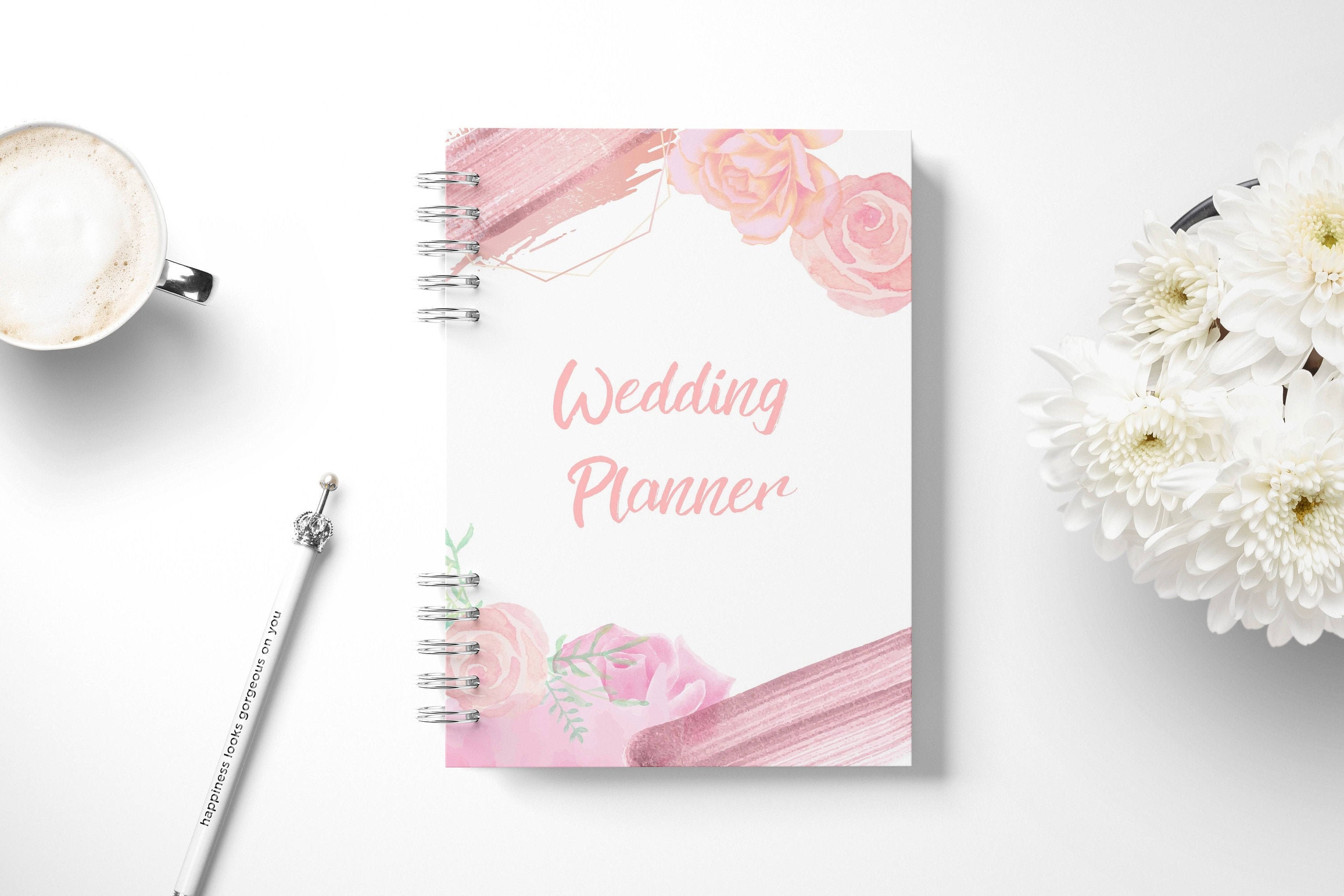 Wedding Planner Printable Book, Wedding Checklist, Instant Download ...