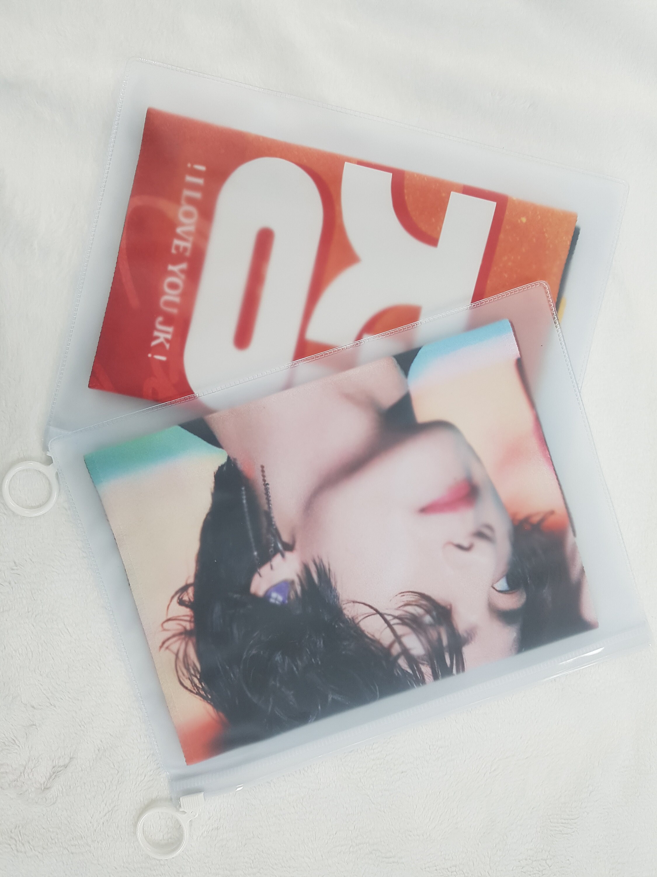 BTS ジョングクのスローガンバナーと白い反射シート - Etsy 日本