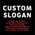 60x20cm & 60x30cm custom slogan product logo