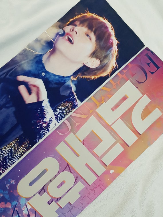 BTS テヒョン　テテ　Ｖ　スローガン BTS テヒョン (V) ホワイト反射スローガン - Etsy 日本