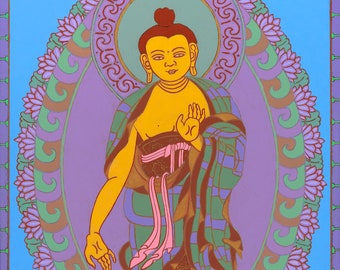 037 Standing Gautama Buddha