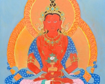 025 Amitayus, the Long-Life Buddha
