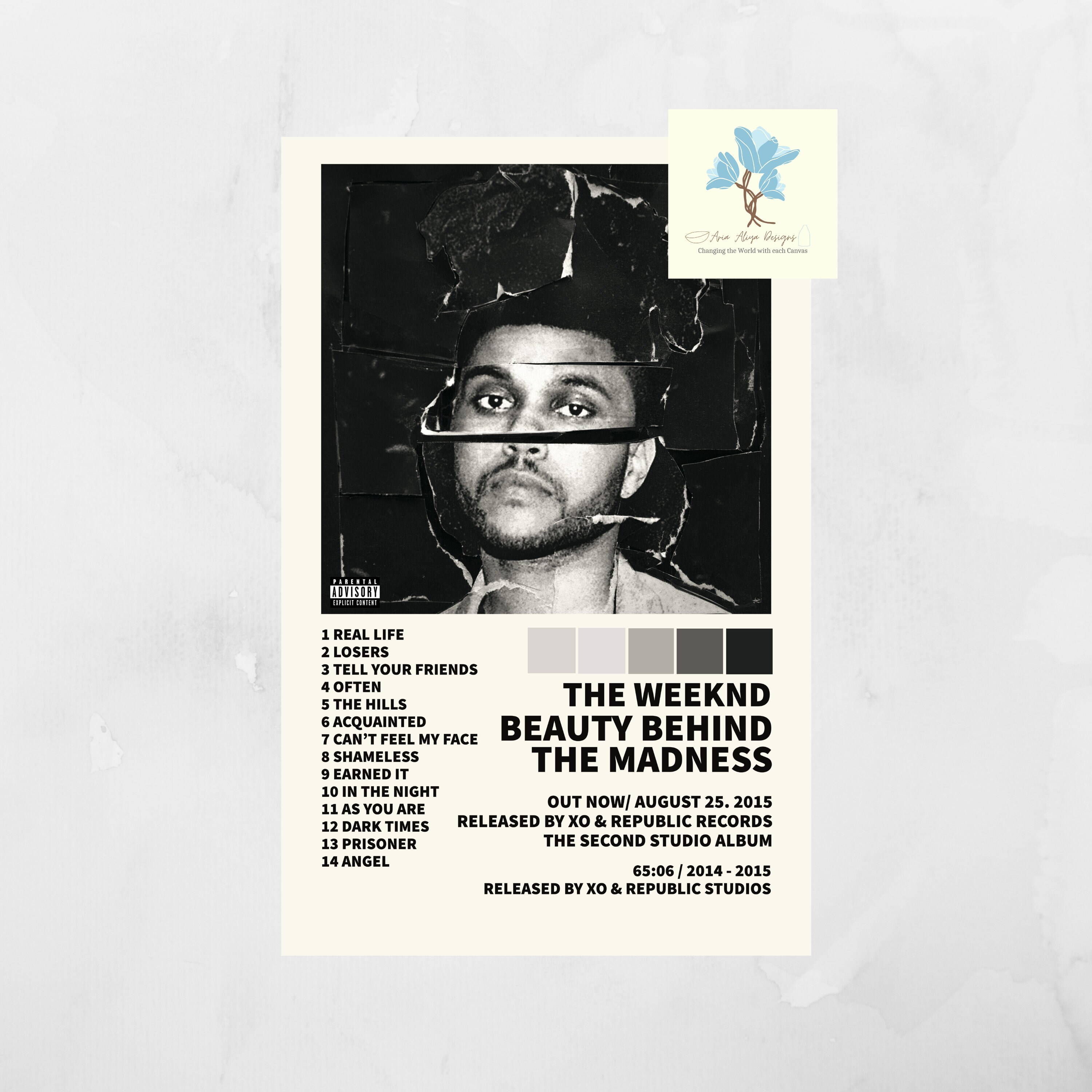 The Weeknd Print Etsy The Weeknd Print Etsy
