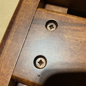 Furniture Quality Pedalboard Rustic Finish Wormhole Maple image 5