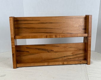 Furniture Quality Pedalboard - Rustic Finish Wormhole Maple