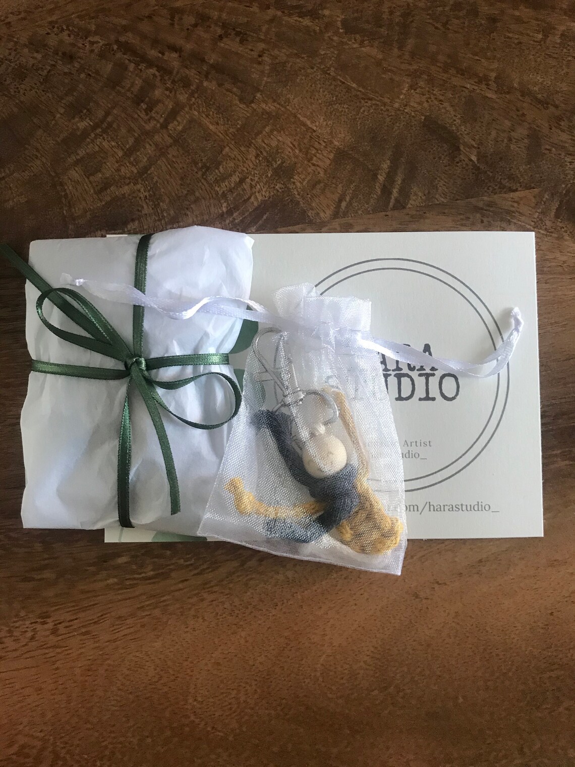 Macrame Worry Doll Keyring Handmade Gift Customisable Etsy
