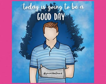 Dear Evan Hansen musical theatre poster print gift