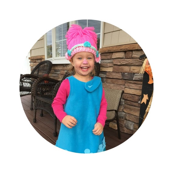 Crochet Princess Poppy Hat Inspired by 