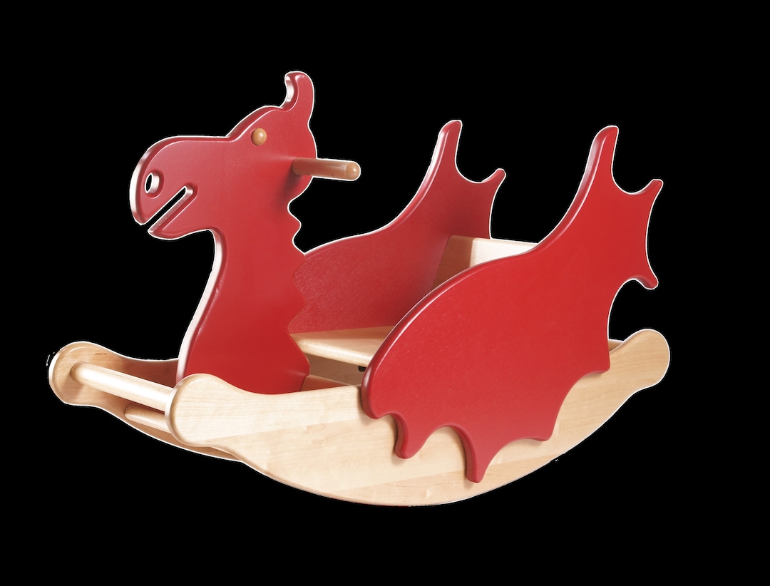 Rocking Dragon, Dragon, Swings, Toys, Children, Gift, Wood, Nature ...