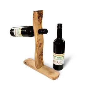 Bottle rack four-fold
