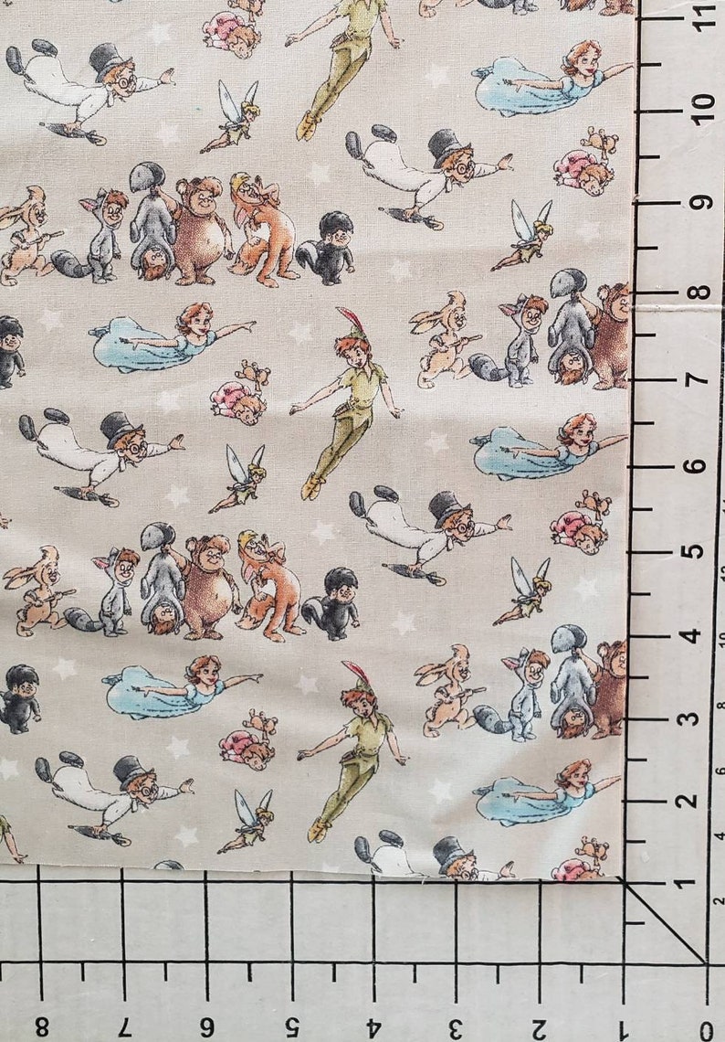Peter Pan Fabric 100 Cotton Quarter Yard Etsy