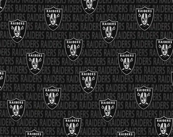 Raiders Fabric Etsy
