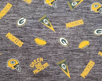 Green Bay Packers Fabric | Etsy