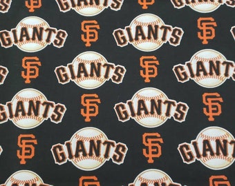 Sf Giants Fabric Etsy