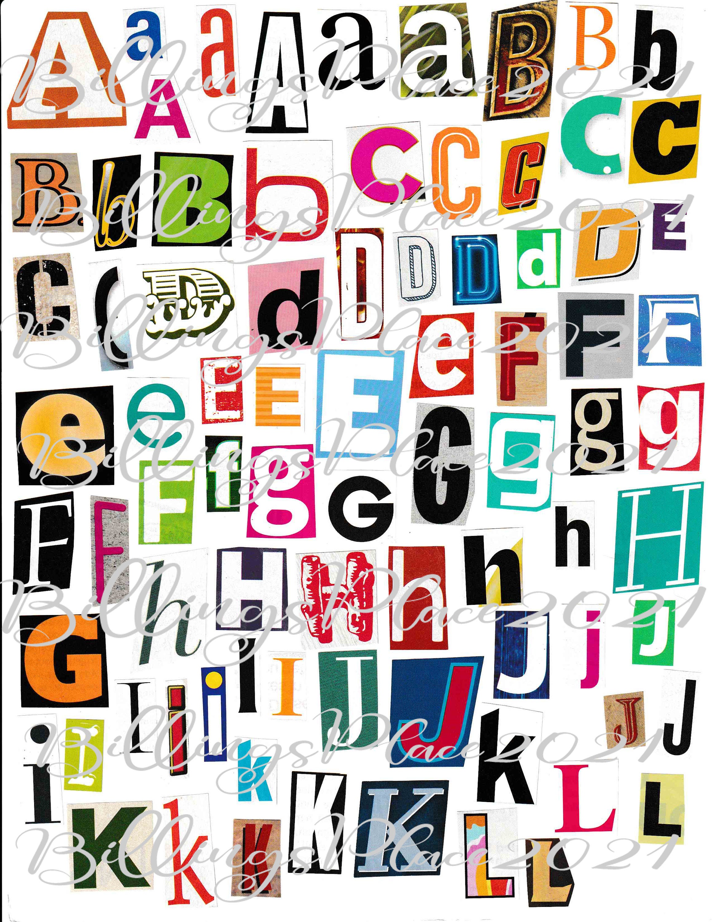 magazine-letters-printable