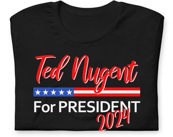 Ted Nugent Canvas - Etsy