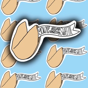 Kardashian Quote Kris Jenner Sticker You&#39;re Doing Great Sweetie Decal for Water Bottle Funny Stickers for Laptop The Kardashians Gift