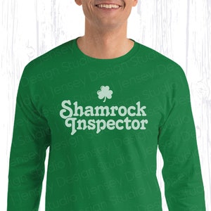 Dirty St Patricks Day SVG, svg inspecteur Shamrock, dicton irlandais drôle, Saint Pattys Day Tshirt pour lui, chemise PNG Cricut Download Clip Art