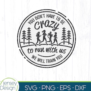 Lustig Laufen svg, Frauen Läufer Gruppe png, 5k Fun Run Crew, Cross Country Team oder Track Freunde T-Shirt Design, Tumbler Clipart Download
