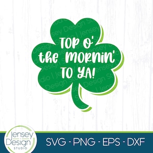Haut du matin svg, svg drôle de St Patricks, conception de tshirt Saint Pattys, dicton irlandais, chemise Shamrock png, téléchargement numérique Cricut dxf