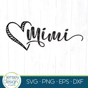Mimi svg, Vovó para ser design, Nova avó camiseta, Anúncio de gravidez, Coração desenhado à mão, Cricut Download, Arquivo de corte Svg Dxf Eps Png