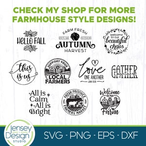 Support Your Local Farmer svg, Cow Pig Chicken, Farmers Market png for Tote Bag, Barn Animals Farm Shirt Design, 4H Clipart Instant Download image 6