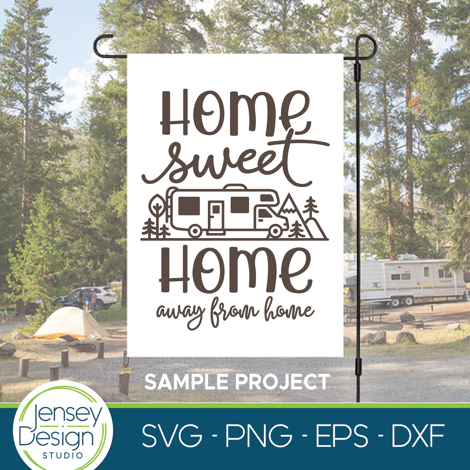 Class C Motorhome SVG, Home Sweet Home RV Flag Sign, Funny Camping PNG ...